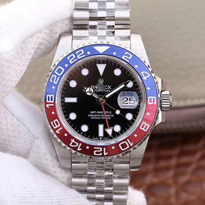 GMT MASTER II 126710BLRO GM FACTORY BLACK DIAL